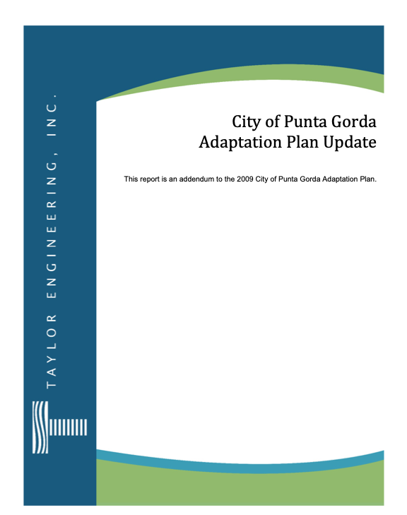 City of Punta Gorda Adaptation Plan Update